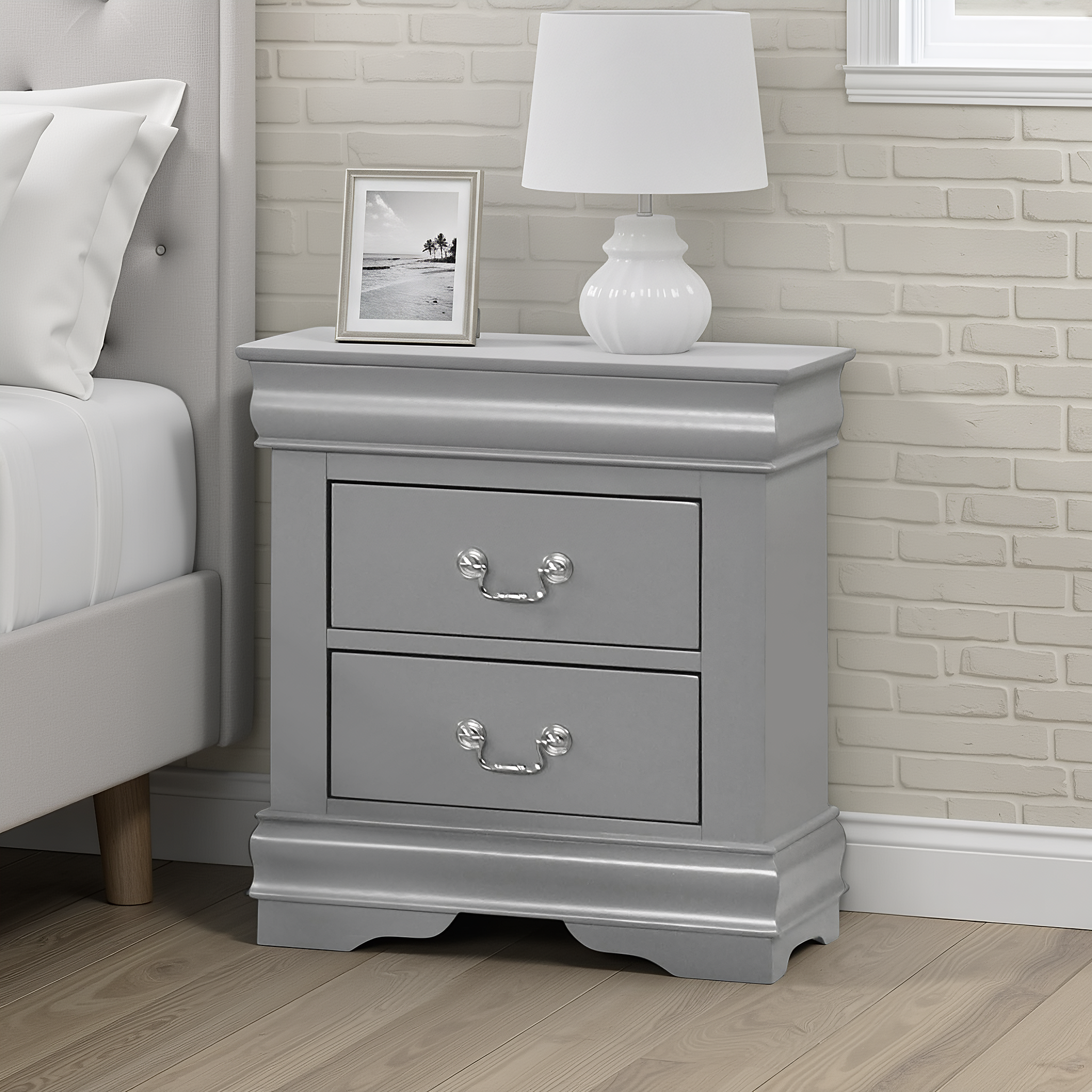 Duc De Savoie Transitional Nightstand