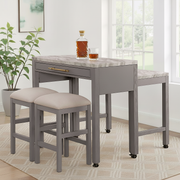 Wellington Rustic Dining Set, 5 Pieces