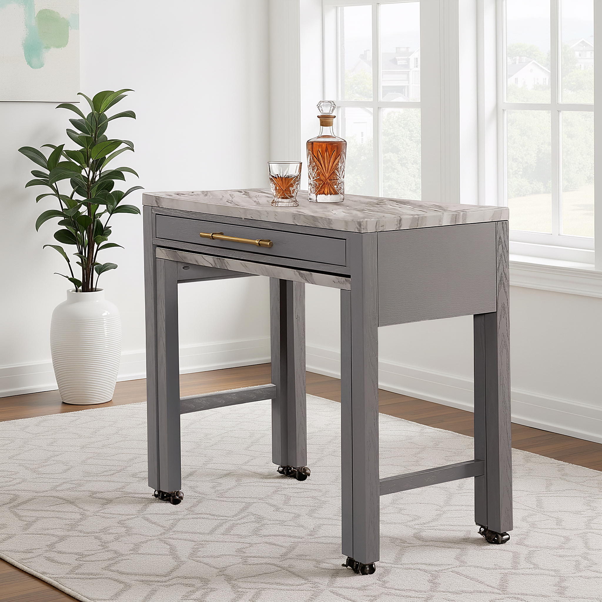 Wellington Rustic Counter-Height Table