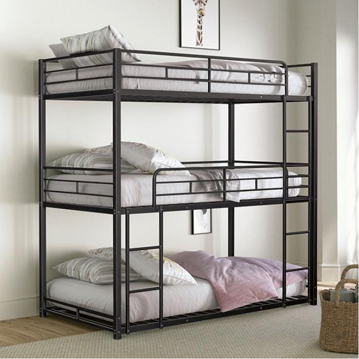 Felgu Contemporary Triple Twin Bunk Bed