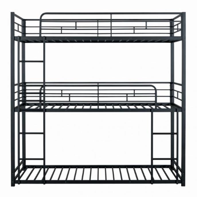 Felgu Contemporary Triple Twin Bunk Bed