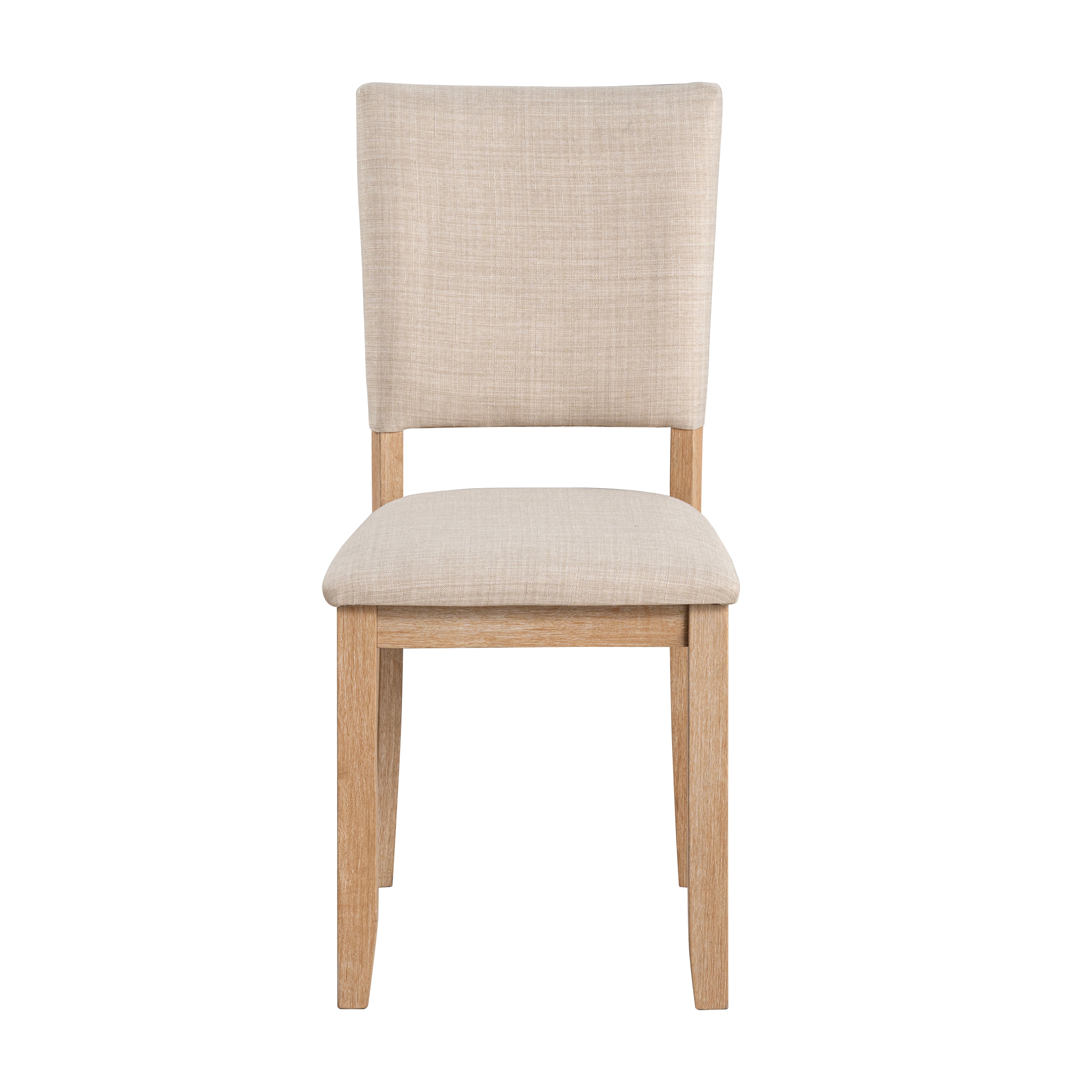 Transitional Upholstered Dining Side Chairs (Set of 4) with Fabric Seats