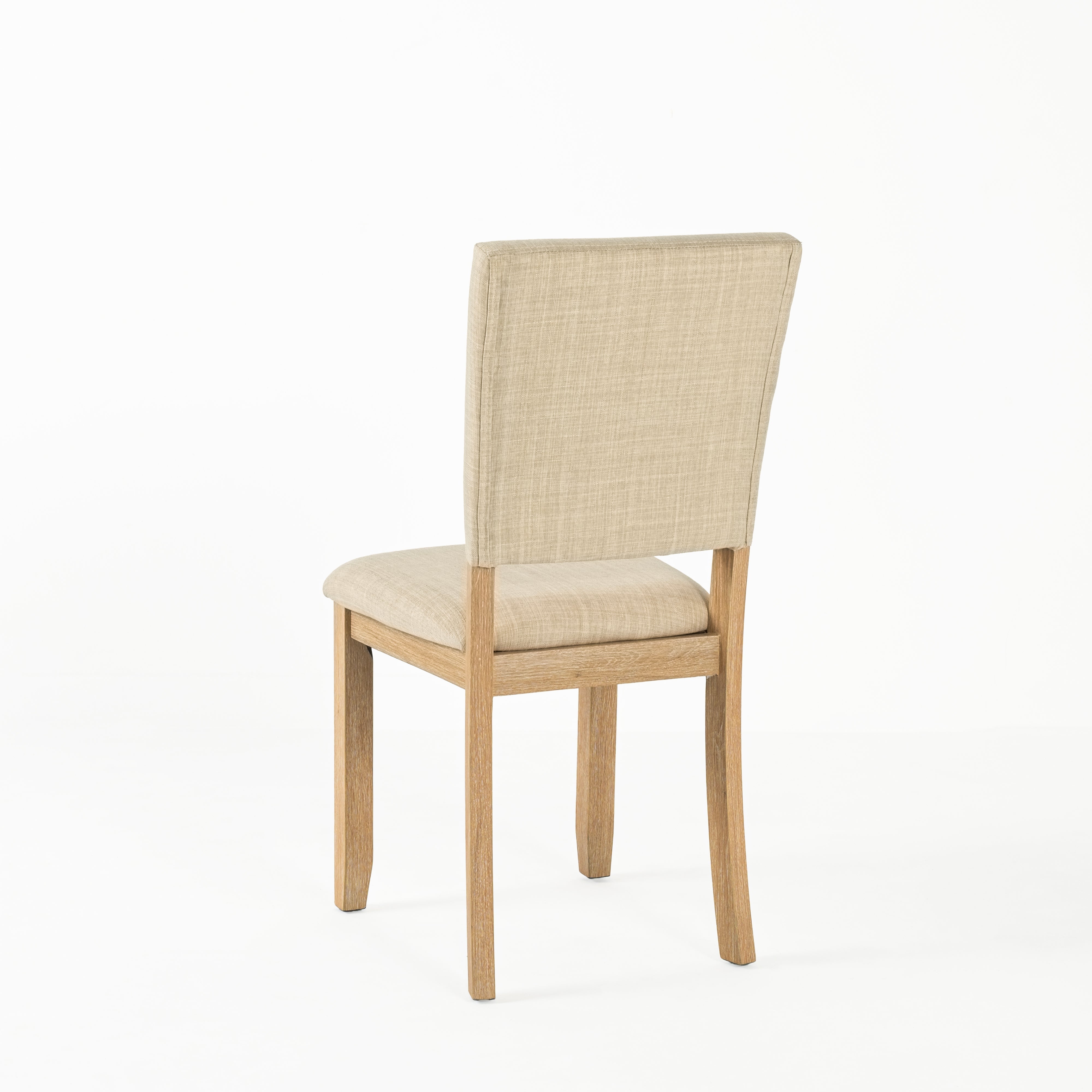 Transitional Upholstered Dining Side Chairs (Set of 4) with Padded Seats