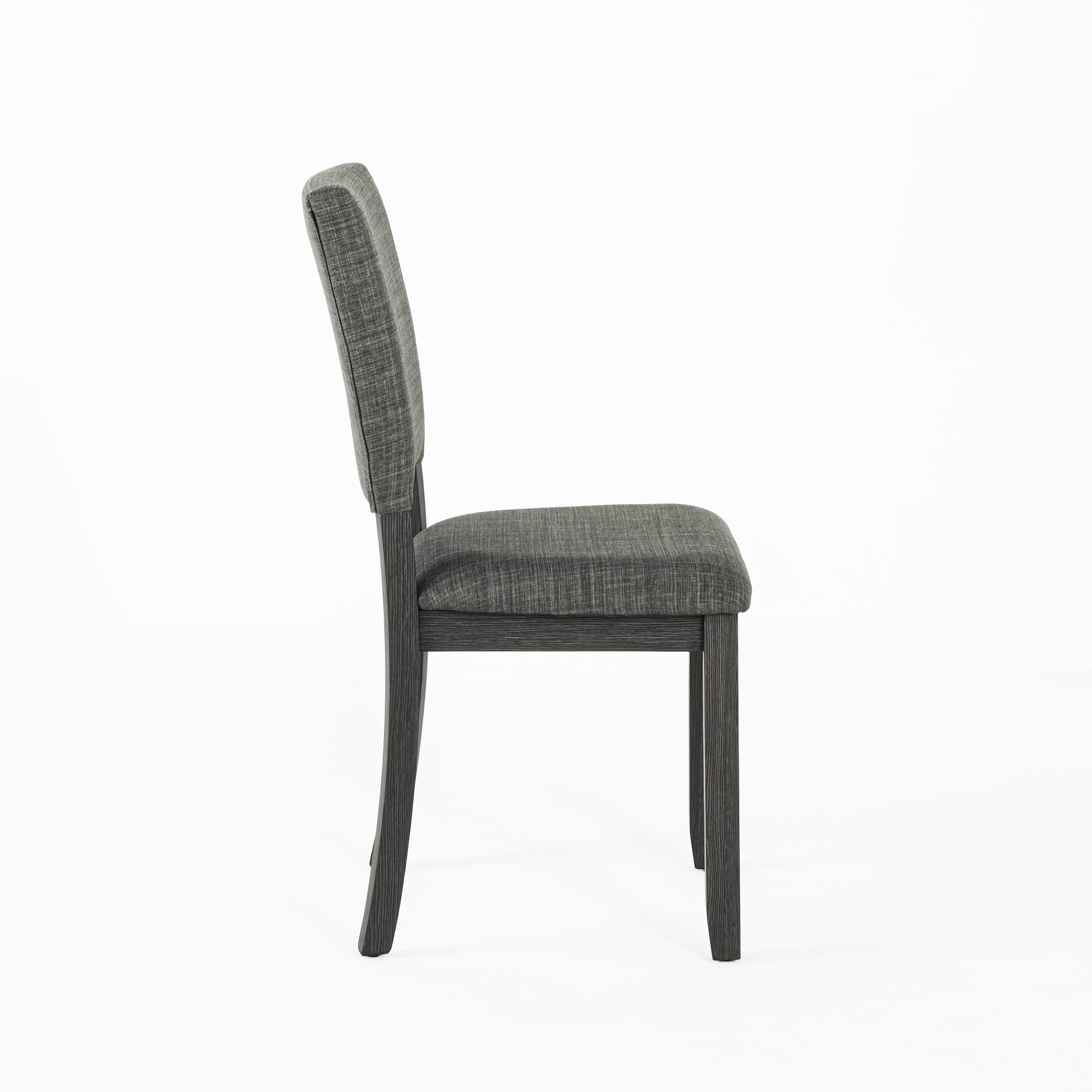 Transitional Upholstered Dining Side Chairs (Set of 4) with Fabric Seats