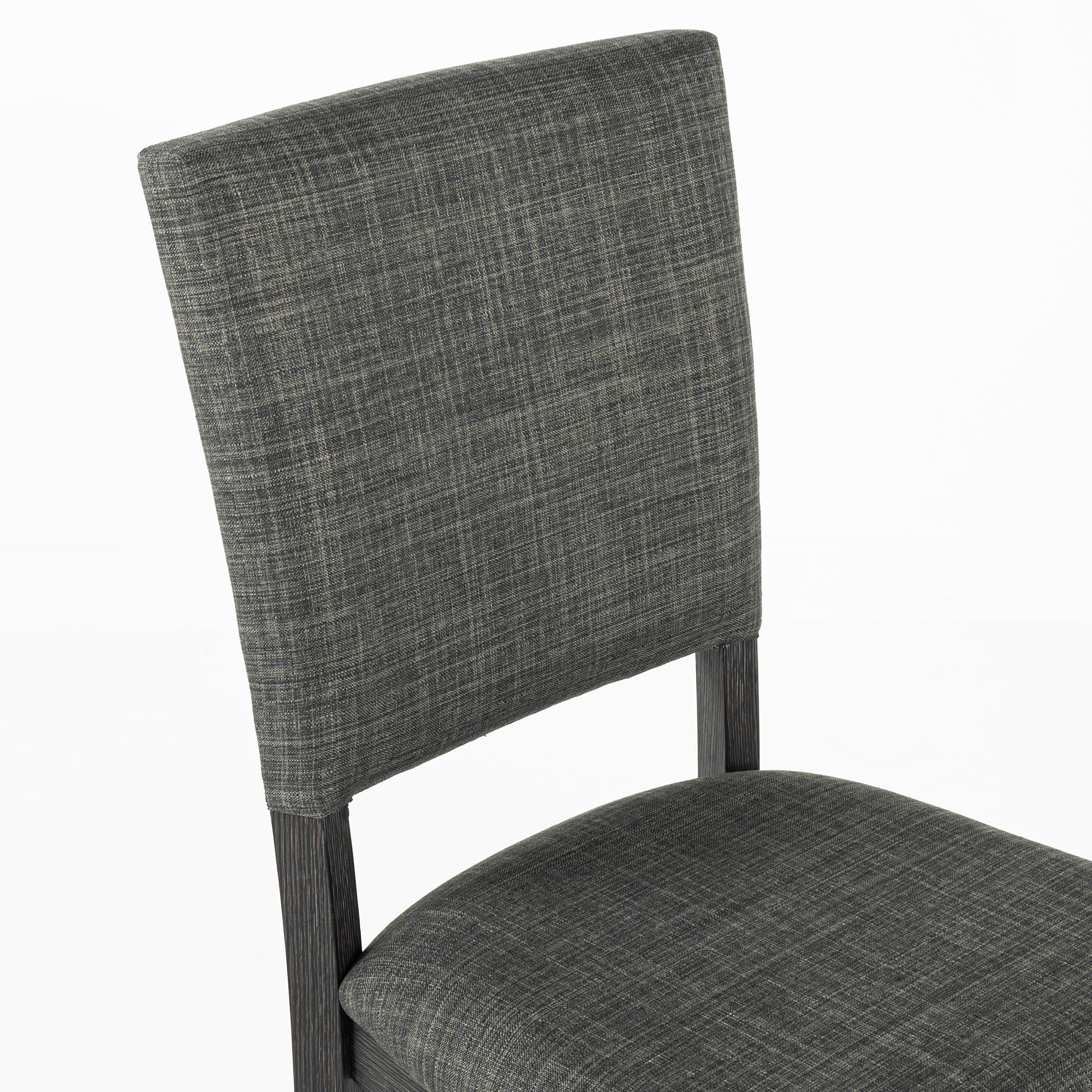 Transitional Upholstered Dining Side Chairs (Set of 4) with Fabric Seats