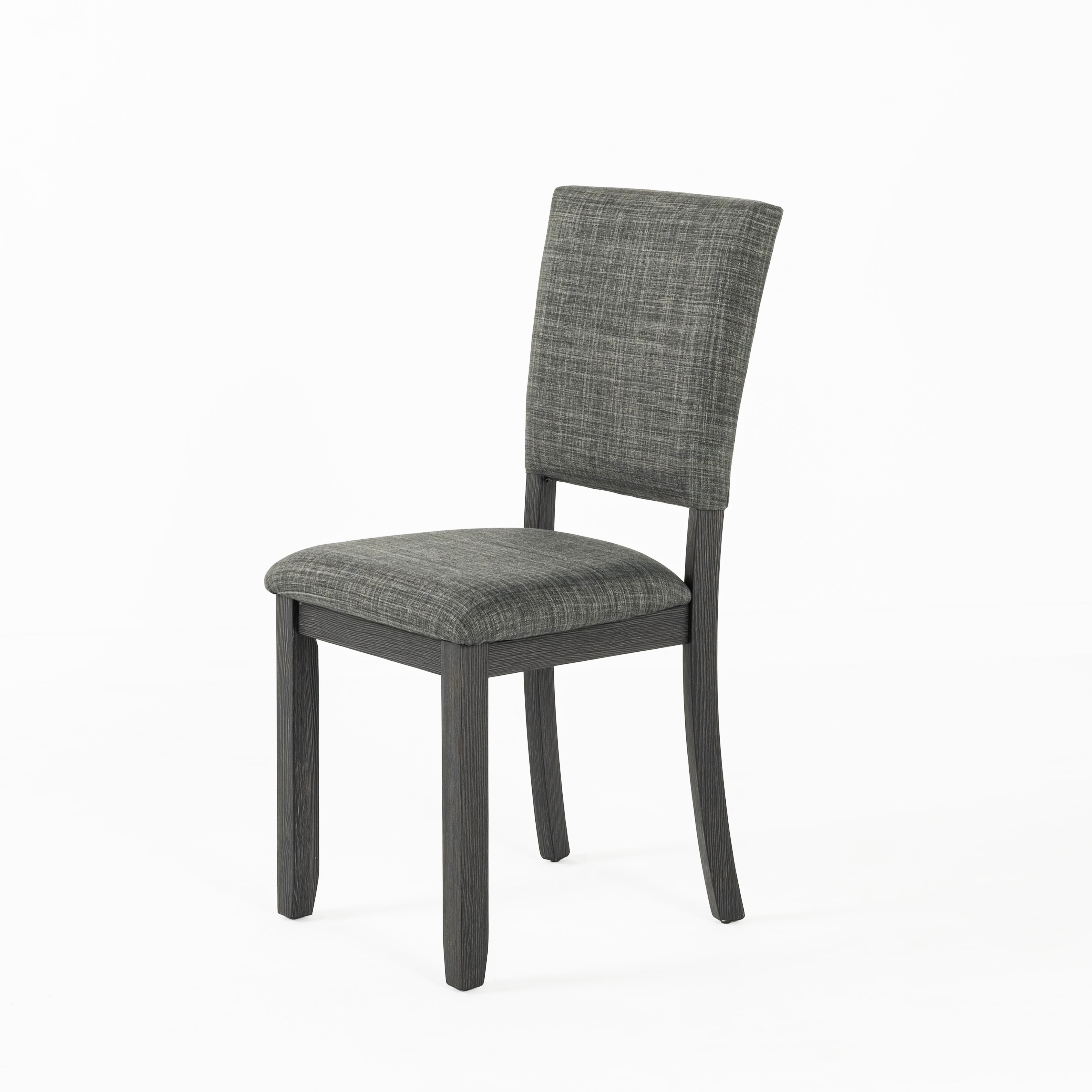 Transitional Upholstered Dining Side Chairs (Set of 4) with Fabric Seats