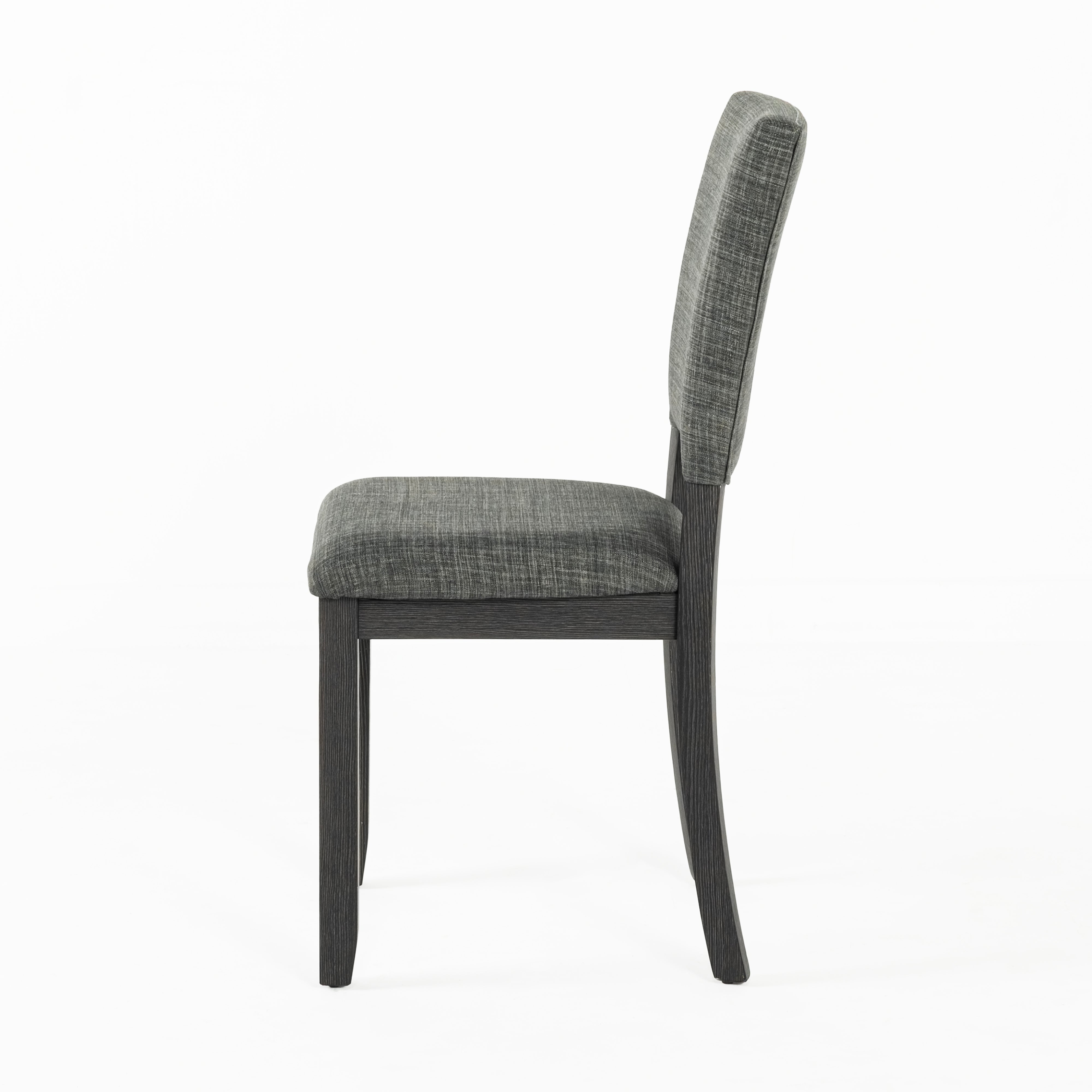 Transitional Upholstered Dining Side Chairs (Set of 4) with Fabric Seats