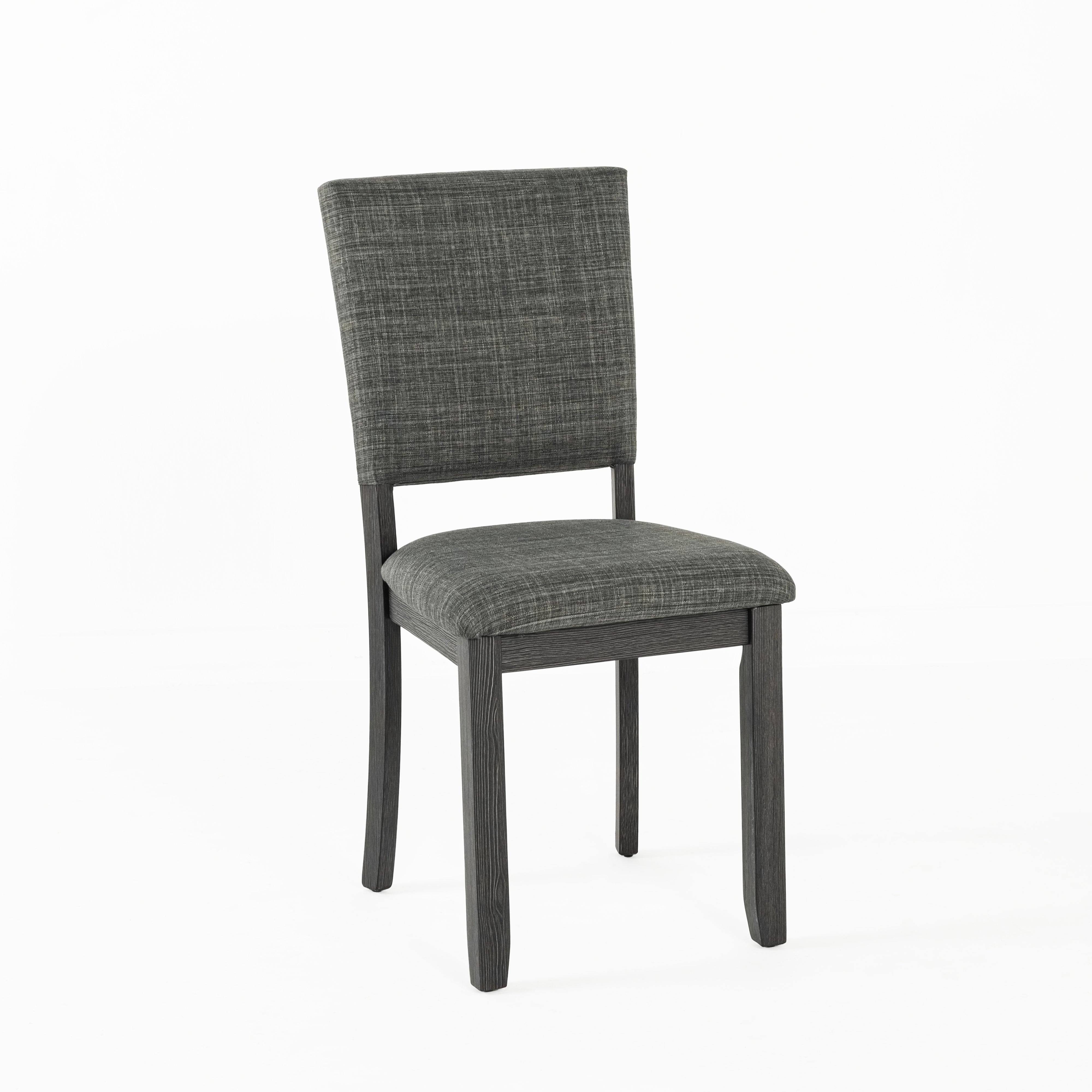 Transitional Upholstered Dining Side Chairs (Set of 4) with Fabric Seats