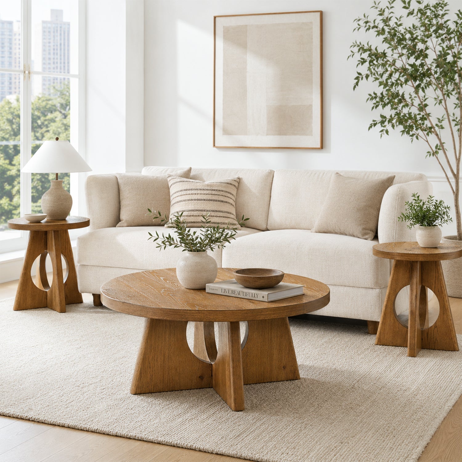 Coffee Table & End Table Set