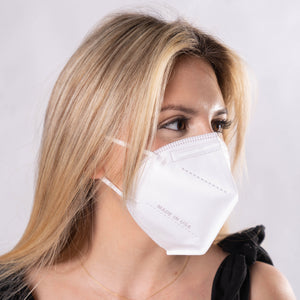 5-Layer Face Mask Made In USA (Not N95) - White $1.69 /Ea & up