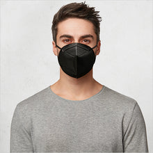 Load image into Gallery viewer, 5-Layer Face Mask Made In USA (Not N95) - Black $1.69/Ea &amp; up
